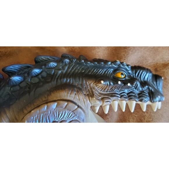 Vtg 1998 Tristar Pictures Rubber Head Godzilla Toho Co Equity Toys Roars Works - Picture 13 of 14